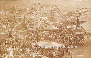 Western Washington Fair Real Photo Puyallup, Washington, WA, USA Unused 