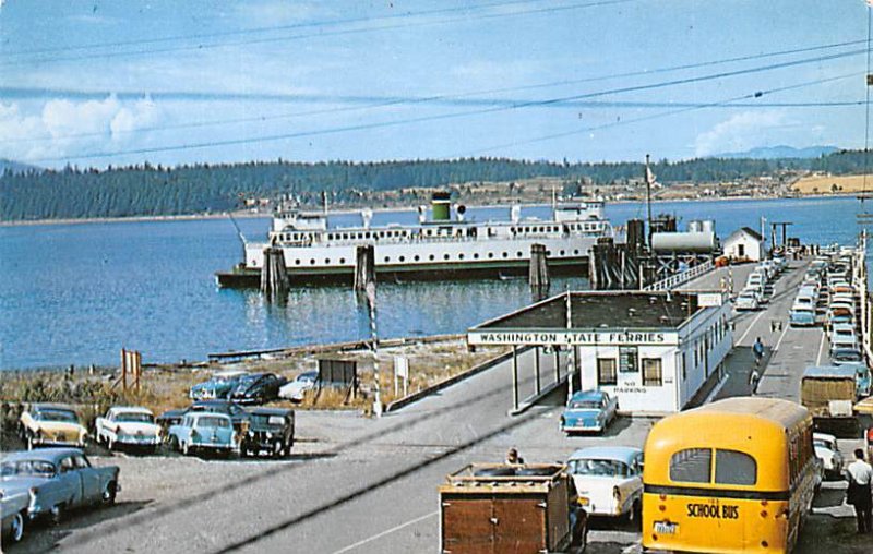 Washington State Ferry Terminal Anacortes, Washington, USA Unused 