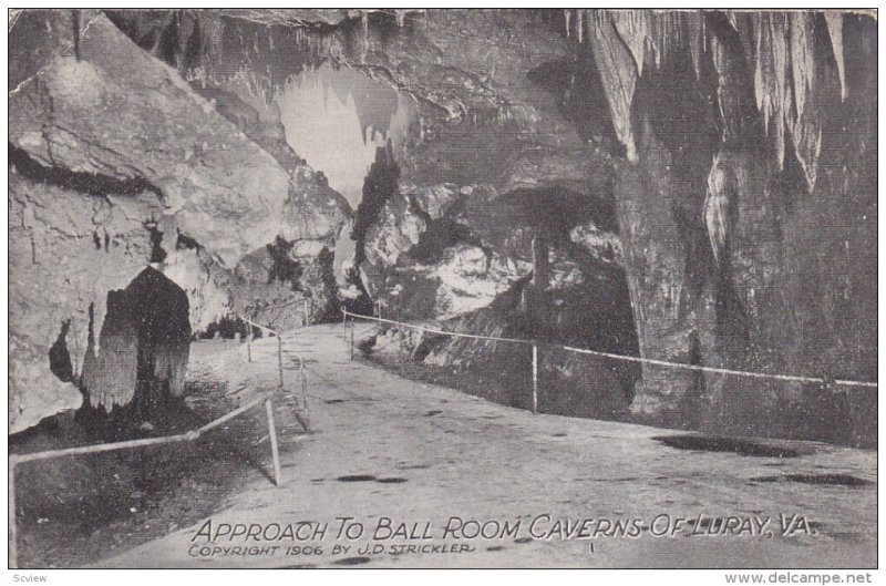 Approach to Ball Room Caverns, LURAY, Virginia, 00-10s