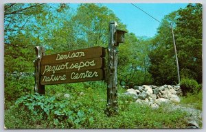 Parks~Denison Pequotsepos Nature Center Mystic Connecticut~Vintage Postcard