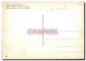 Postcard Modern Salonen Viborg seen from the lake