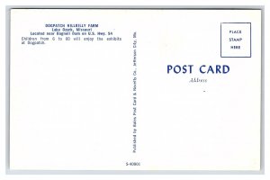 Dogpatch Hillbilly Farm Lake Ozark Missouri Postcard