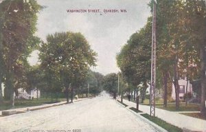 Wisconsin Oshkosh Superior Street 1912