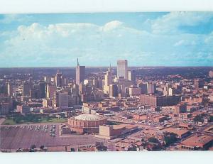 Pre-1980 PANORAMIC VIEW Dallas Texas TX hp4495