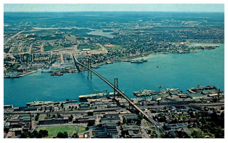 Canada N.S.  Aerial View of Halifax