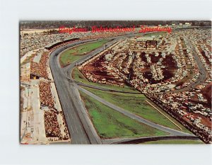 Postcard Aerial View Daytona International Speedway Daytona Beach Florida USA