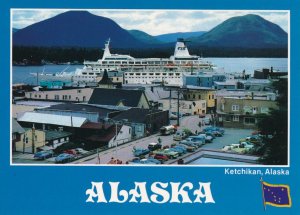 Cruise Ship Docked at Ketchikan AK, Alaska