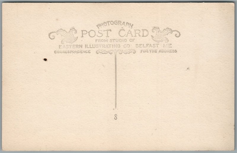 ORLEANS MA TONSET ROAD ANTIQUE REAL PHOTO POSTCARD RPPC