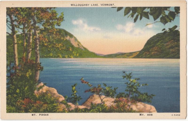 Willoughby Lake, Vermont, unused Postcard