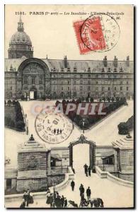 Postcard Old Paris 7 stop Invalides L'Entree Principale