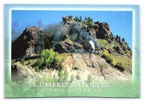 Cumbres & Toltec Scenic Railroad Windy Point Cumbres Pass Colorado Postcard