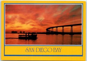 Postcard - San Diego Bay - California