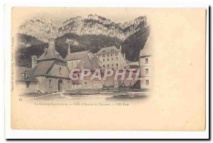 Grande Chartreuse Postcard Old Court & # 39entree convent (cartre precursor)