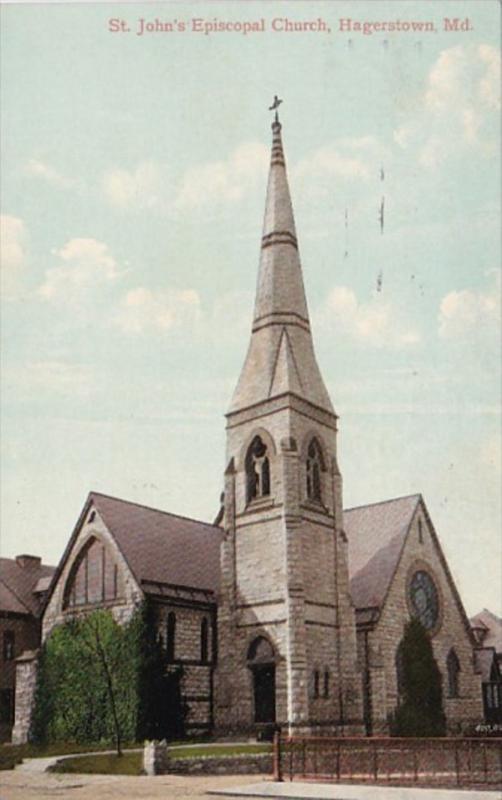 Maryland Hagerstown St John's Episcopal Church 1913