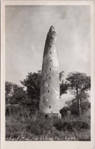 Old Tower Mombasa Kenya Africa RPPC Real Photo Postcard E17