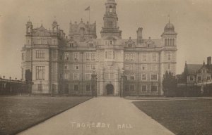 Thoresby Hall Nottingham Real Photo 1919 Postcard