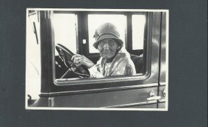 Post Card Amelda Ann Mansfield Drove Her New Auto To El Paso Same Route She Did-