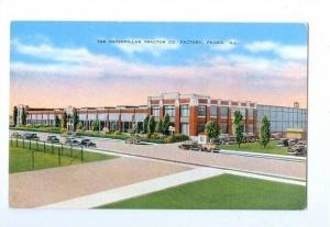 LP02   Peoria,  Illinois, IL, Postcard, Caterpillar Tractor 