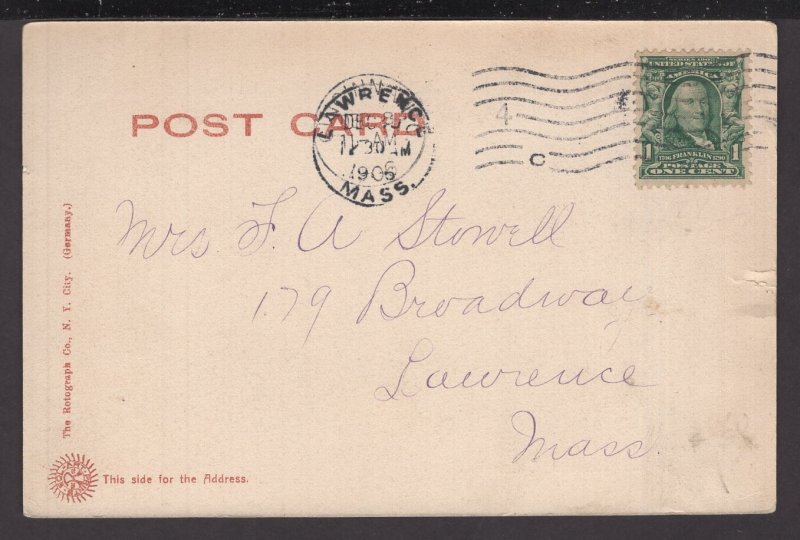 Ohio Cincinnati - Garfield Monument pm1906 - Und/B