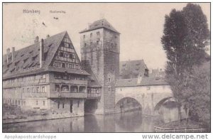 Germany Nuernberg Henkersteg 1908