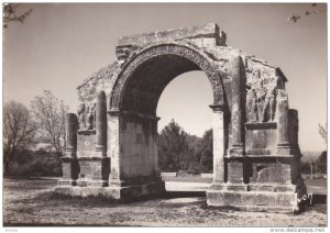 RP: SAINT-REMEY-de-PROVENCE , France , 40-50s ; L'arc de triomphe romain