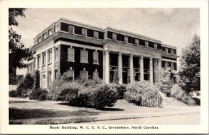 Postcard Music Building Western Carolina University Greensboro, North Carolina