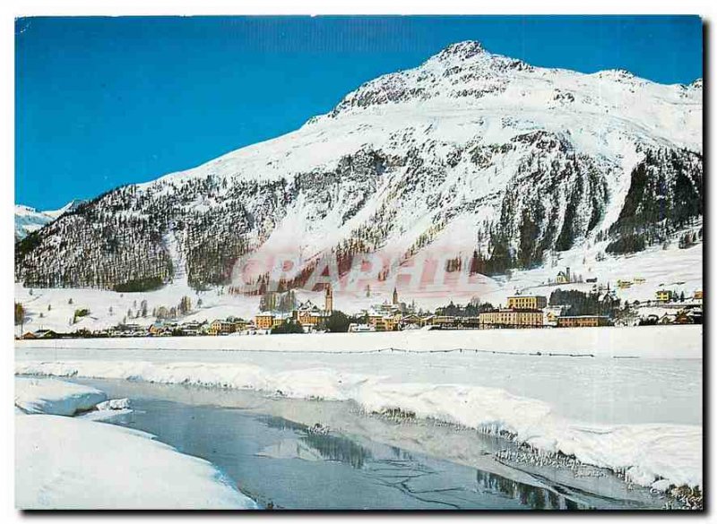 Postcard Modern Samedan