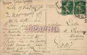 'Postcard Old Lille Monument Desrousseaux E C Chanson du P''tit Quinquin'