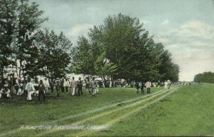 malay malaysia, LABUAN BORNEO, Road to the Race Course (1910s) Postcard (2)