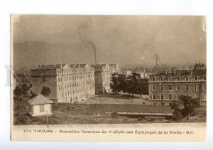 214140 FRANCE TOULON Nouvelles Casernes barrack Old postcard