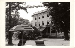 Wakefield Rhode Island RI The Larchwood Exterior Real Photo Vintage Postcard