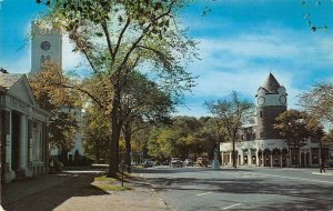 Southampton Long Island New York Main Street Vintage Postcard AA30491