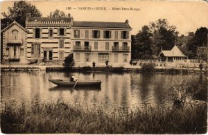 CPA Samois Hotel Beau-Rivage FRANCE (1300889)