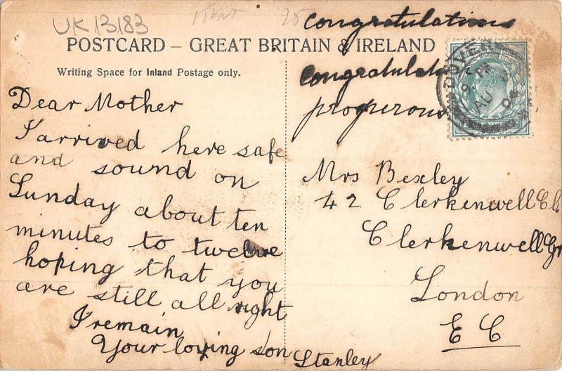 uk13183 connaught park and hotel  dover  uk