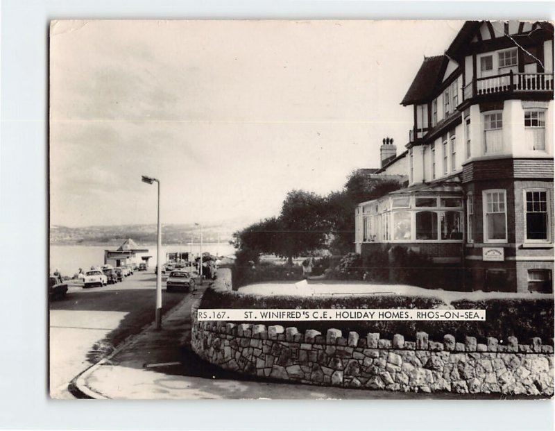 Postcard St. Winifred's C.E. Holiday Homes, Rhos-On-Sea, Wales