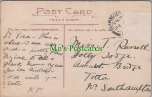 Genealogy Postcard- Russell,Holly Lodge,Ashurst Bridge,Totton,Southampton GL1373