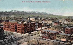 Panorama Colorado Springs CO 1910c postcard