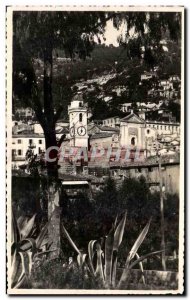 Old Postcard Villefranche Sur Mer L & # 39Eglise