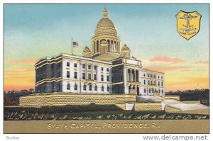 Coat Of Arms, State Capitol, Providence, Rhode Island, 1900-1910s