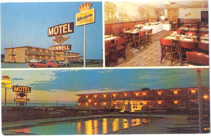 Motel Grinnell & Hickory Room Grinell Iowa IA, 1-80