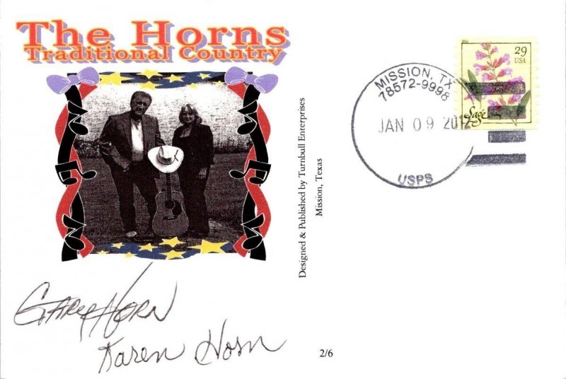 Mission, TX Texas  CHIMNEY PARK RV RESORT  The Horns Country Band  4X6 Postcard