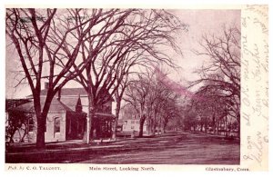 Connecticut  Glastonbury Main street looking North