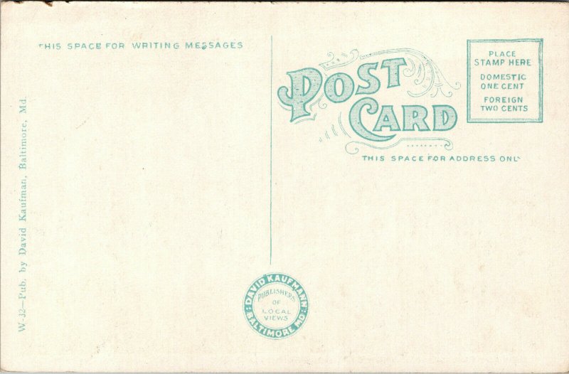 Vtg 1920s New Post Office and Union Station Washington DC Unused Postcard