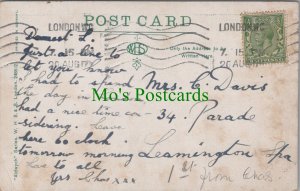 Genealogy Postcard - Davis, 34 Parade, Leamington Spa, Warwickshire GL1555