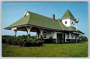 Ridgeway Station, Fort Erie Historical Railroad Museum, Ontario Postcard