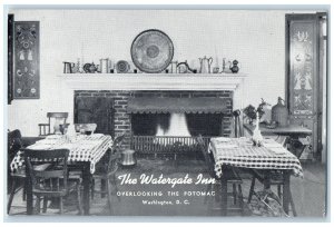 c1960s The Watergate Onn Overlooking The Potomac Washington DC Unposted Postcard