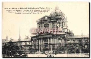 Old Postcard Paris Military Hospital of Val de Grace Militaria