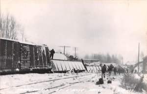 Train Wreck - L'Anse, Michigan MI  