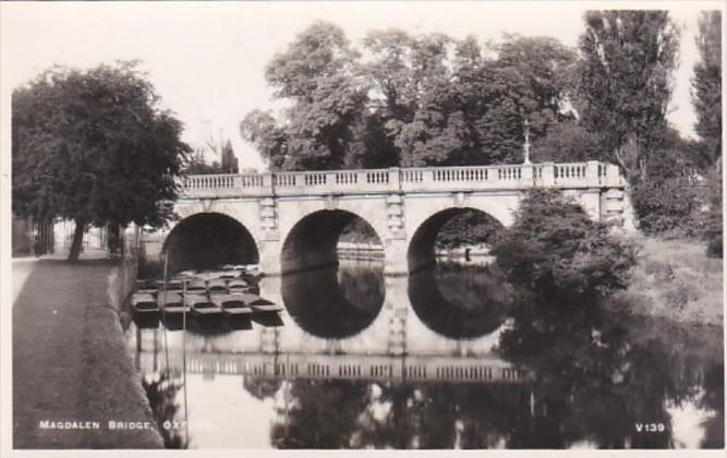 England Oxford Magdalen Bridge Photo