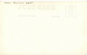 Postcard RPPC Washington Seattle Sightseer boat Johnston 23-9450